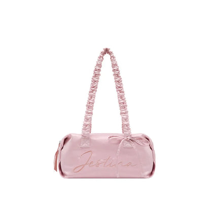 [Itzy Chaeryeong Pick] J.ESTINA BALLO MD String Boston Shoulder Bag