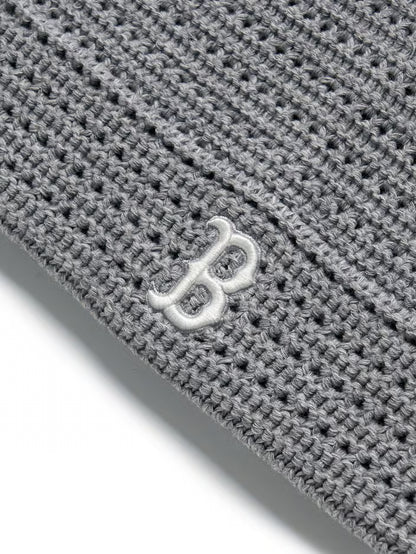 [Aespa Karina Pick] 26SS MLB Summer Crochet Meow Beanie Boston Red Sox