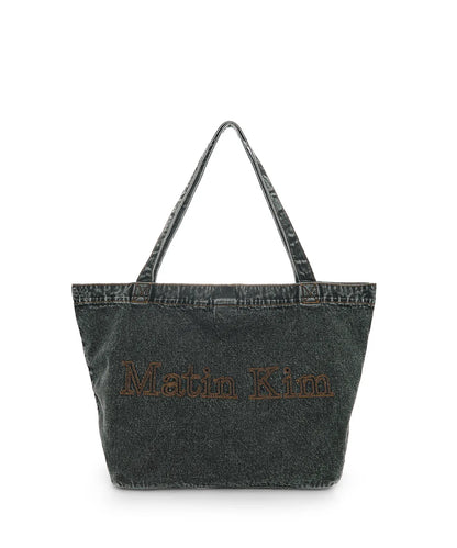 [NCT Jeno Pick] Matin Kim Matin Stitch Denim Shoulder Bag