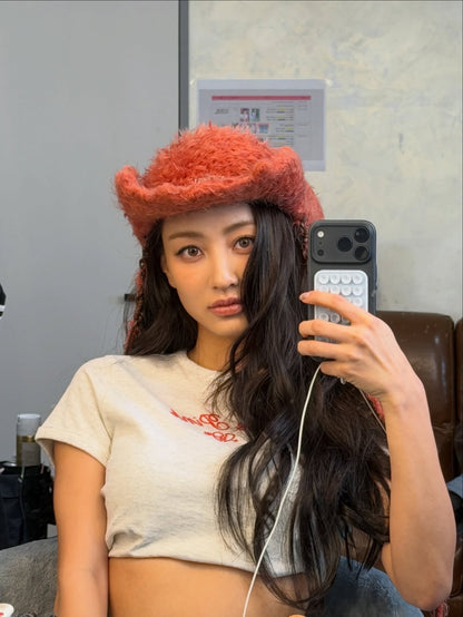 [Twice Jihyo Worn] ATiiSSU Rica Cowboy Hat