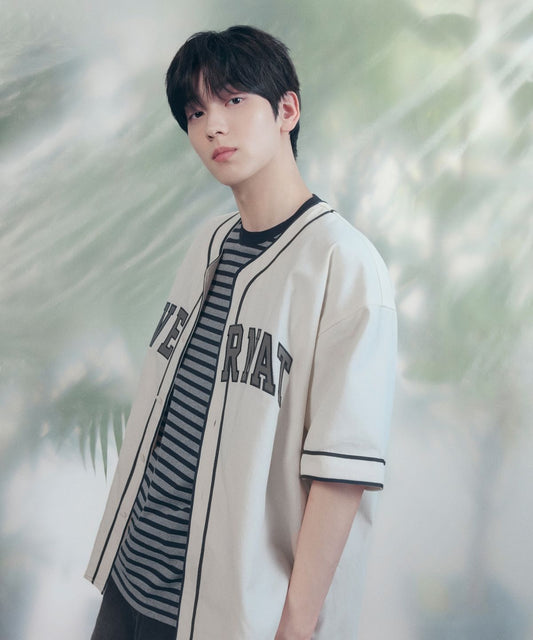 [TXT Soobin Worn] 26 Summer Covernat Arch Logo Baseball Half Shirt