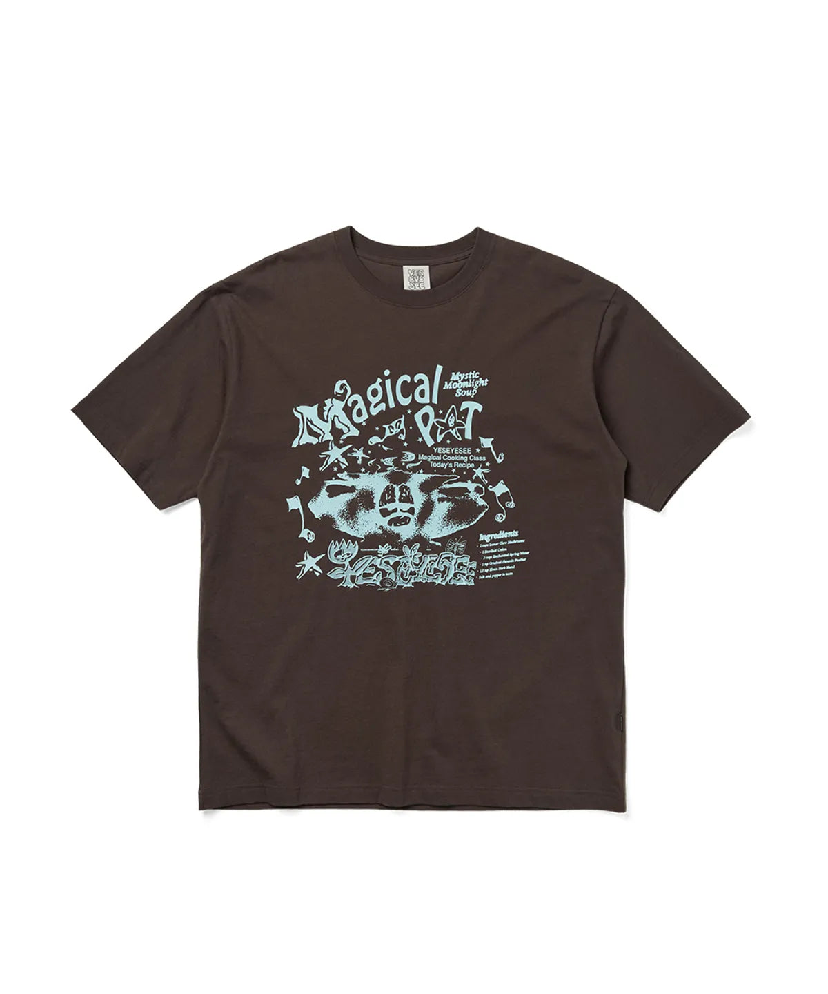 [KICKFLIP Juwang Worn] YESEYESEE YES Magical Tee