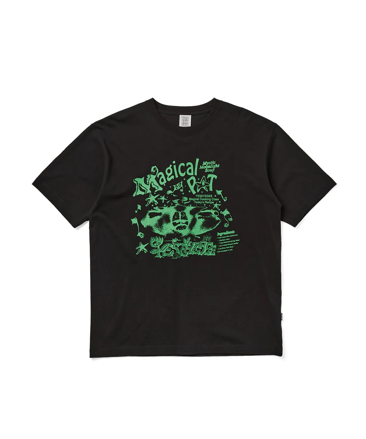 [KICKFLIP Juwang Worn] YESEYESEE YES Magical Tee
