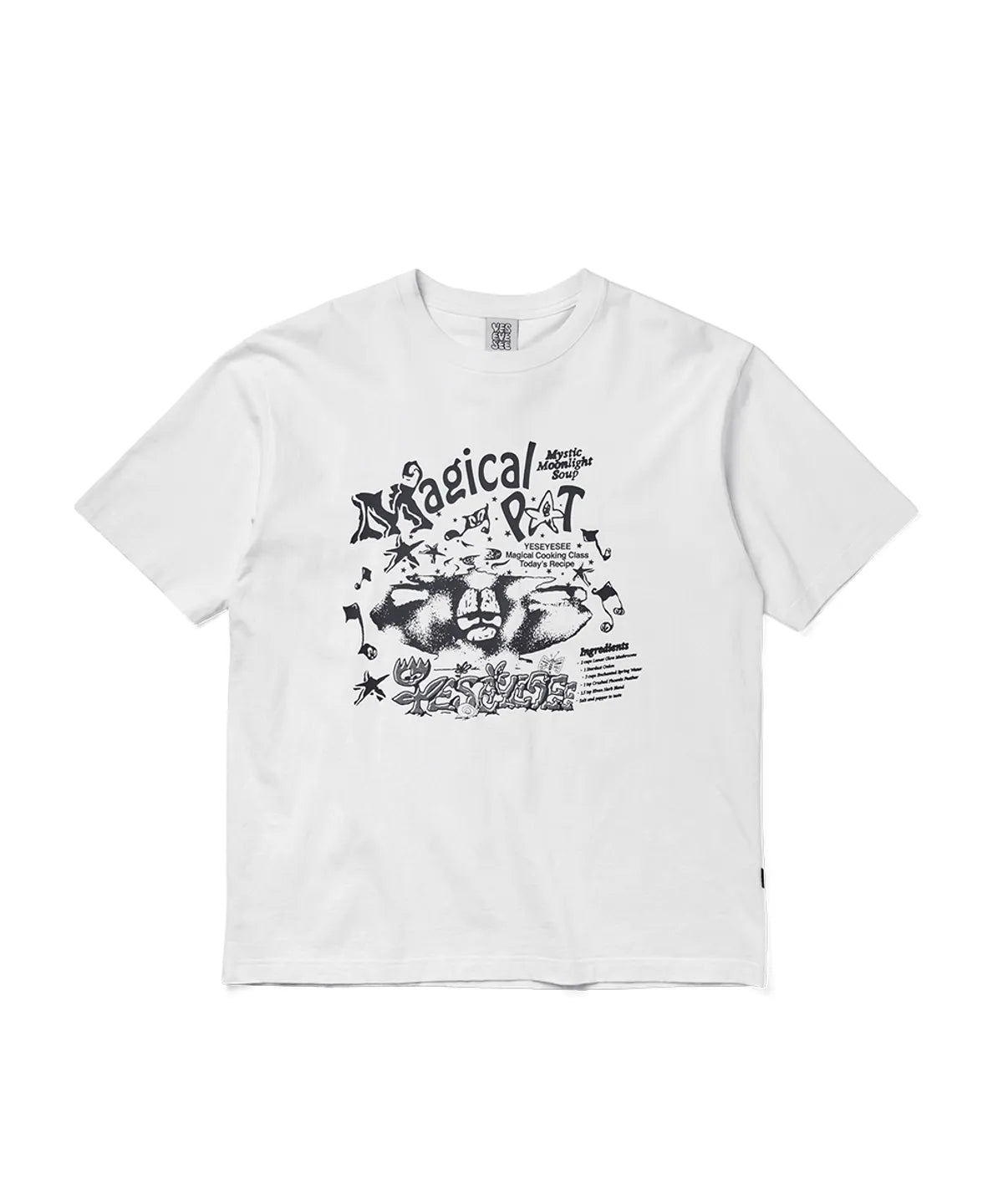 [KICKFLIP Juwang Worn] YESEYESEE YES Magical Tee