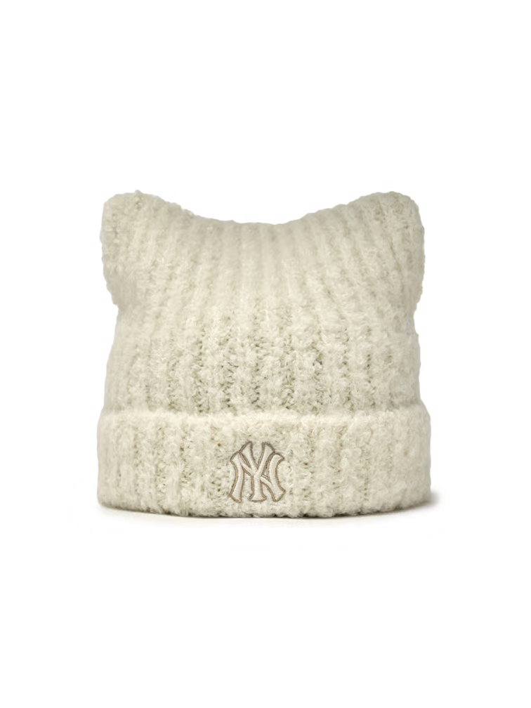 [Aespa Karina & TWS Pick] 25FW MLB Plush Meow Beanie
