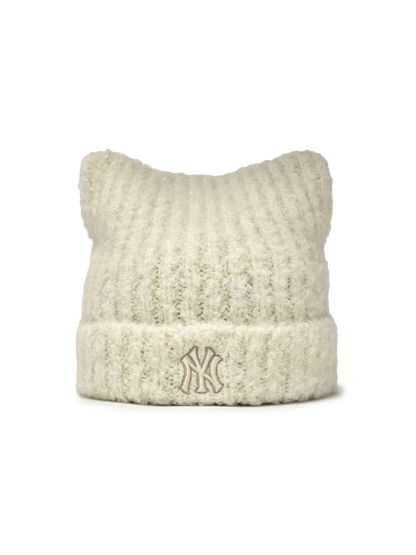 [Aespa Karina & TWS Pick] 25FW MLB Plush Meow Beanie