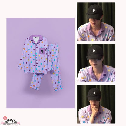 BTS x DM4 OFFICIAL MD PAJAMA SET