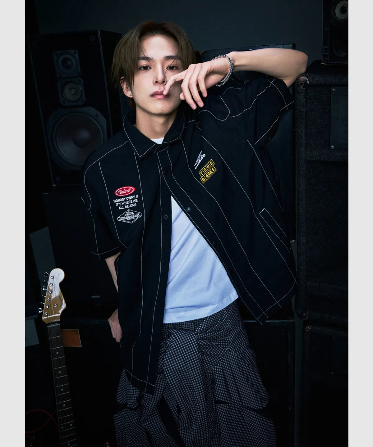 [TREASURE Asahi Pick] Umbro Crispy Taslan Short Sleeve Shirt