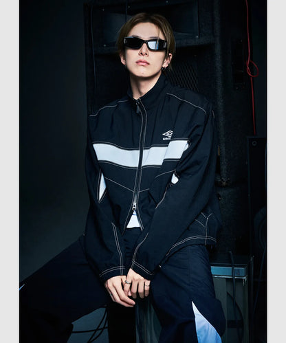 [TREASURE Asahi Pick] Umbro Crispy Taslan Long Sleeve Windbreaker Jacket
