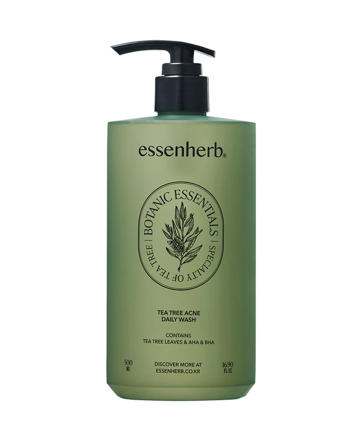 ESSENHERB Tea Tree Acne Daily Wash 500ml