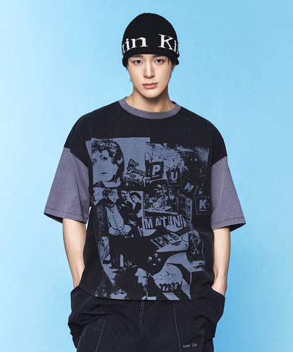 [NCT Jeno Pick] Matin Kim Matin Punk Graffiti Top