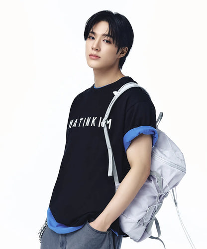 [NCT Jeno Pick] Matin Kim Applique Felt Logo Top