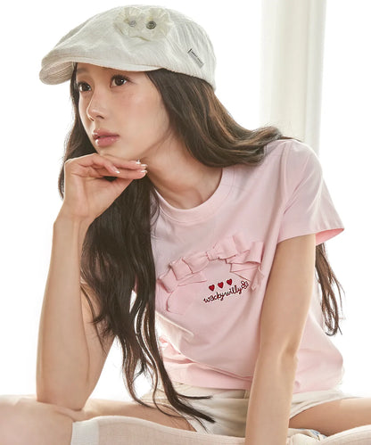 [Aespa Giselle Worn] Wacky Willy [LO.FL] Women's Hunting Cap White