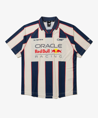 [Cortis James Worn] NEW ERA Oracle Red Bull Racing Sports Jersey Ivory
