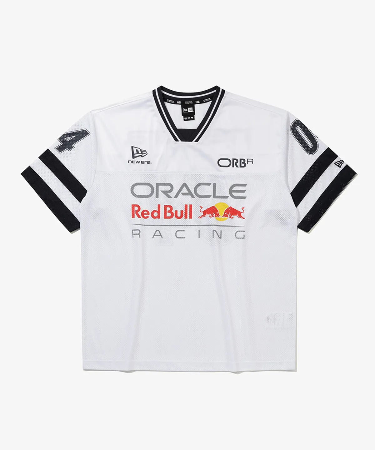 [Cortis Martin Worn] NEW ERA Oracle Red Bull Racing Mesh T-shirt White