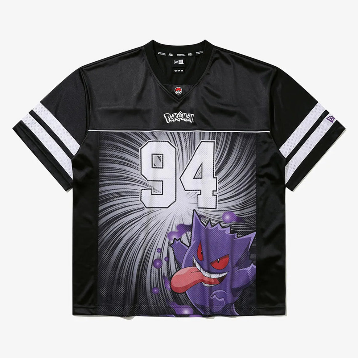 NEW ERA Pokémon Mesh T-shirt Black