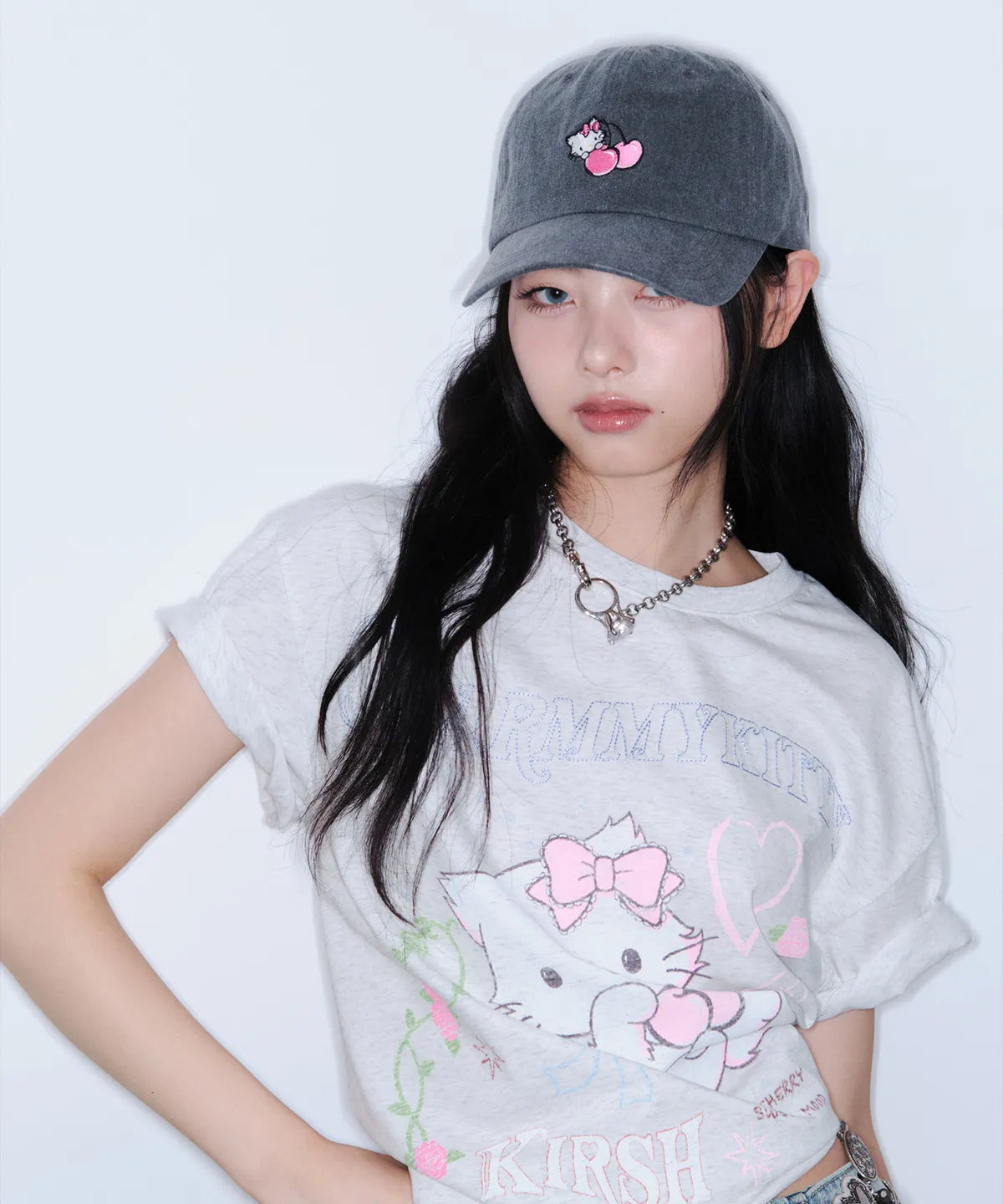 Kirsh X CharmmyKitty Graphic Ball Cap