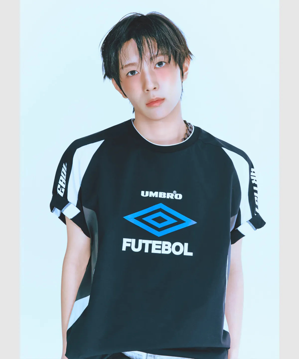 [UMBRO X NCT WISH]  HBL Football Puchibow Short Sleeve Piste