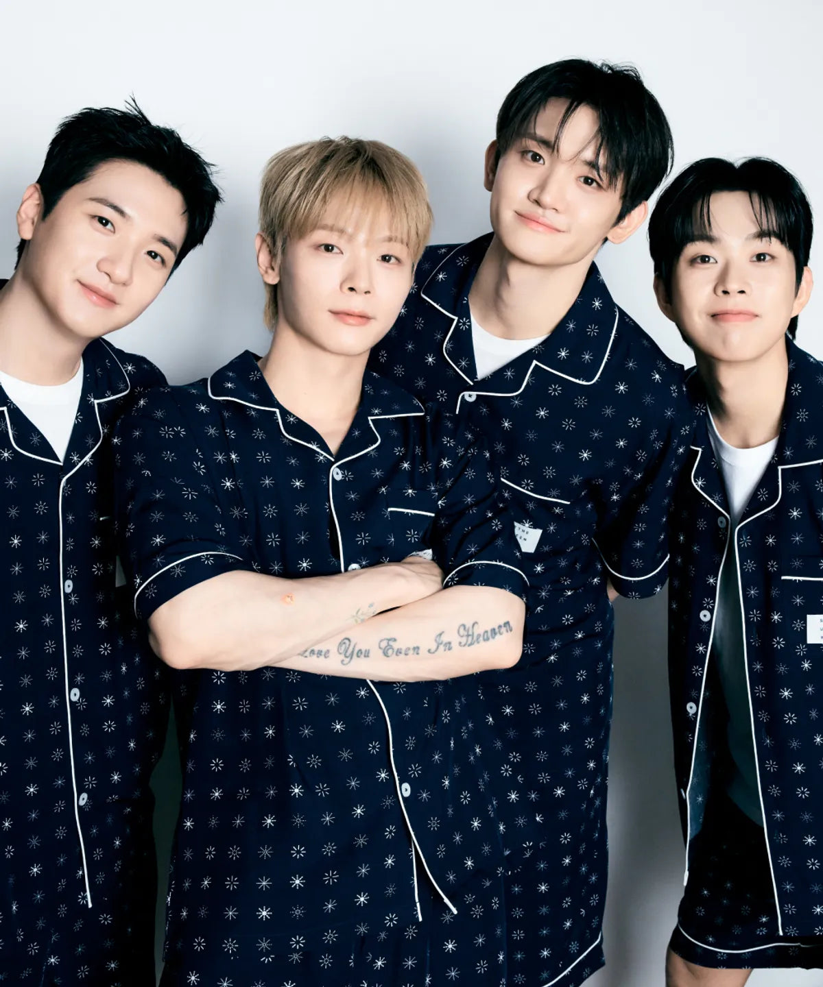 [LUCY X SPAO] Short-Sleeve Pajamas (Blue)
