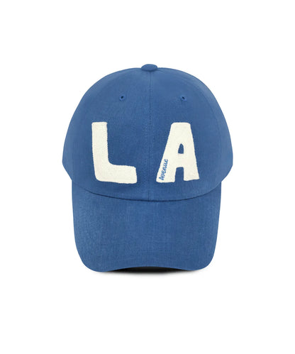 [BTS Jin Worn] Lin Avenue Block LA Chain Stitch Ball Cap
