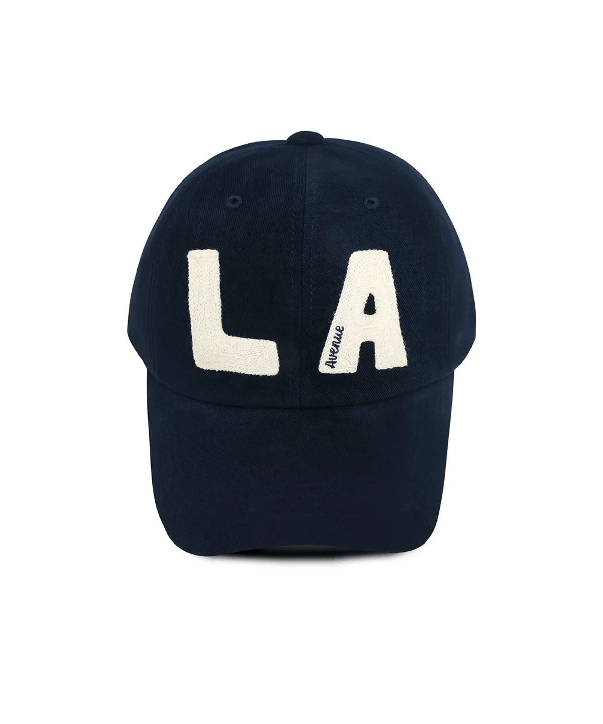 [BTS Jin Worn] Lin Avenue Block LA Chain Stitch Ball Cap