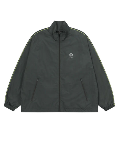 [BTS Jimin Worn] CHIN DOWN Nylon Track Jacket - Gray