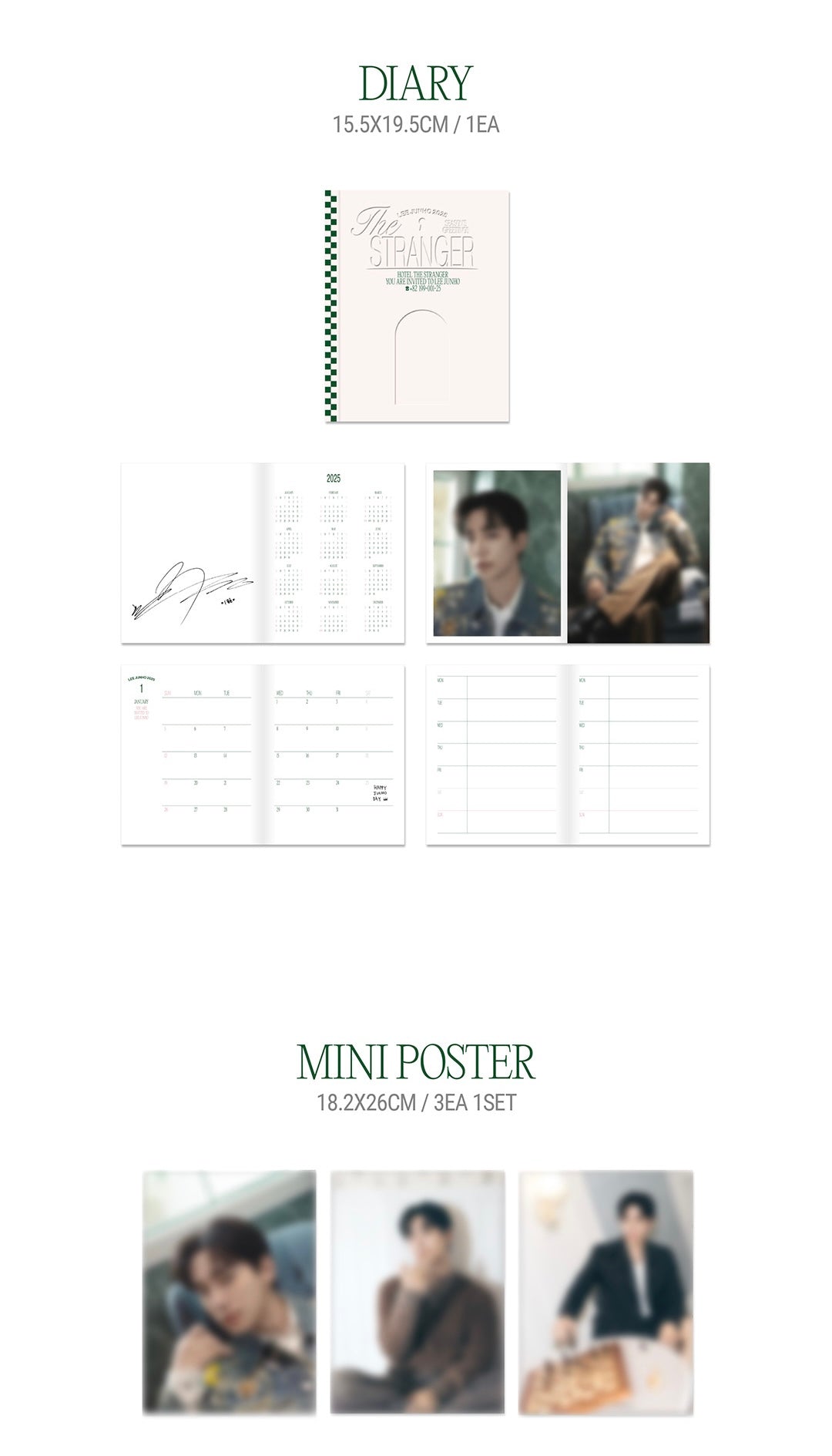 Lee Junho - The Stranger - Season's Greetings 2025