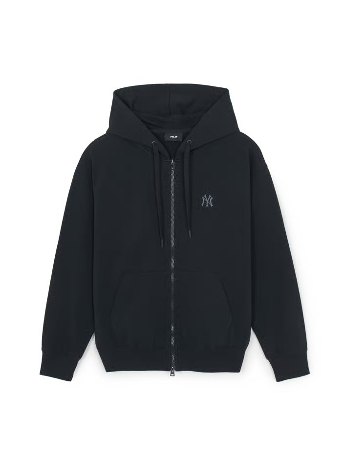 [Aespa Karina Pick] 26SS MLB Basic Small Logo Overfit Hoodie New York Mets