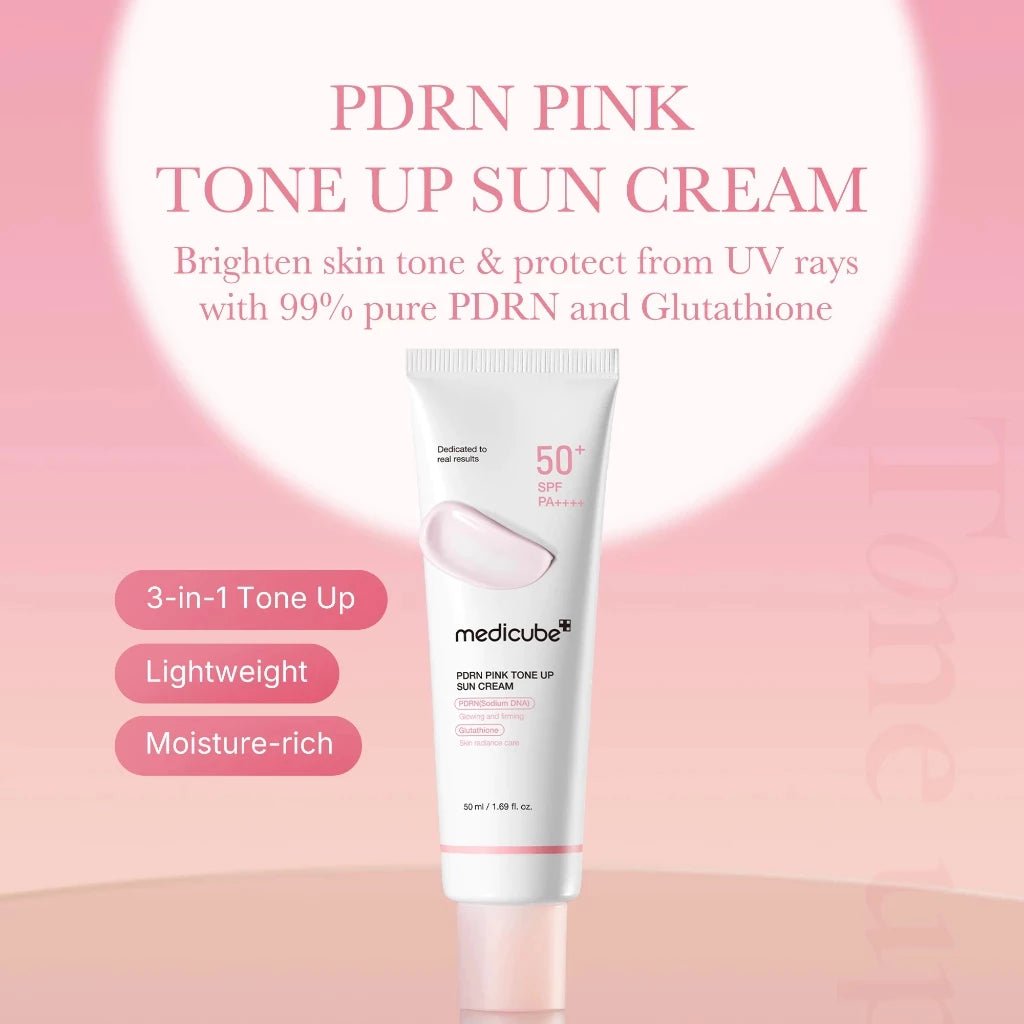 [Vital Tone-Up] Medicube PDRN Pink Tone-Up Sunscreen 50ml