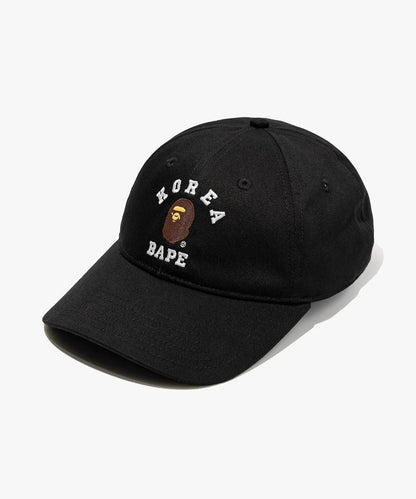[Ateez San X BAPE]  Korea College Cap BLACK