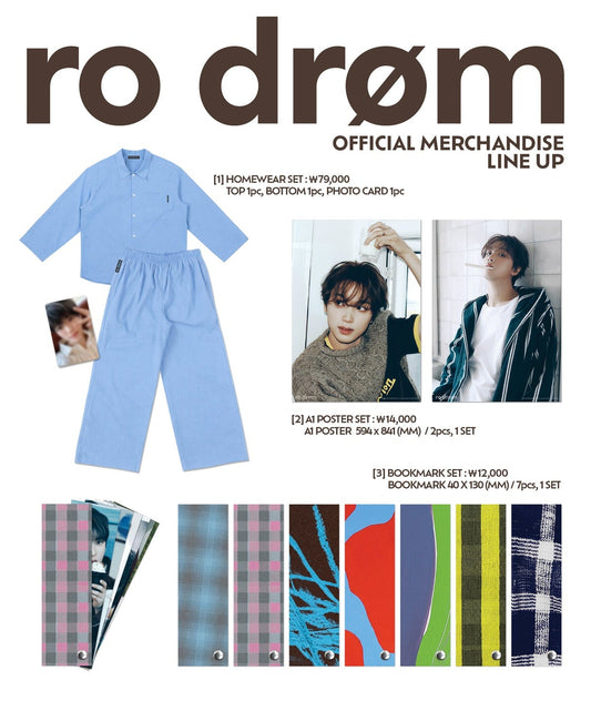 2026 NCT DREAM [Ro drøm] OFFICIAL MERCH MD