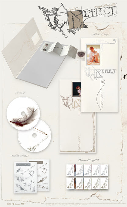 PARK JI HOON - 1st Single Album RE:FLECT