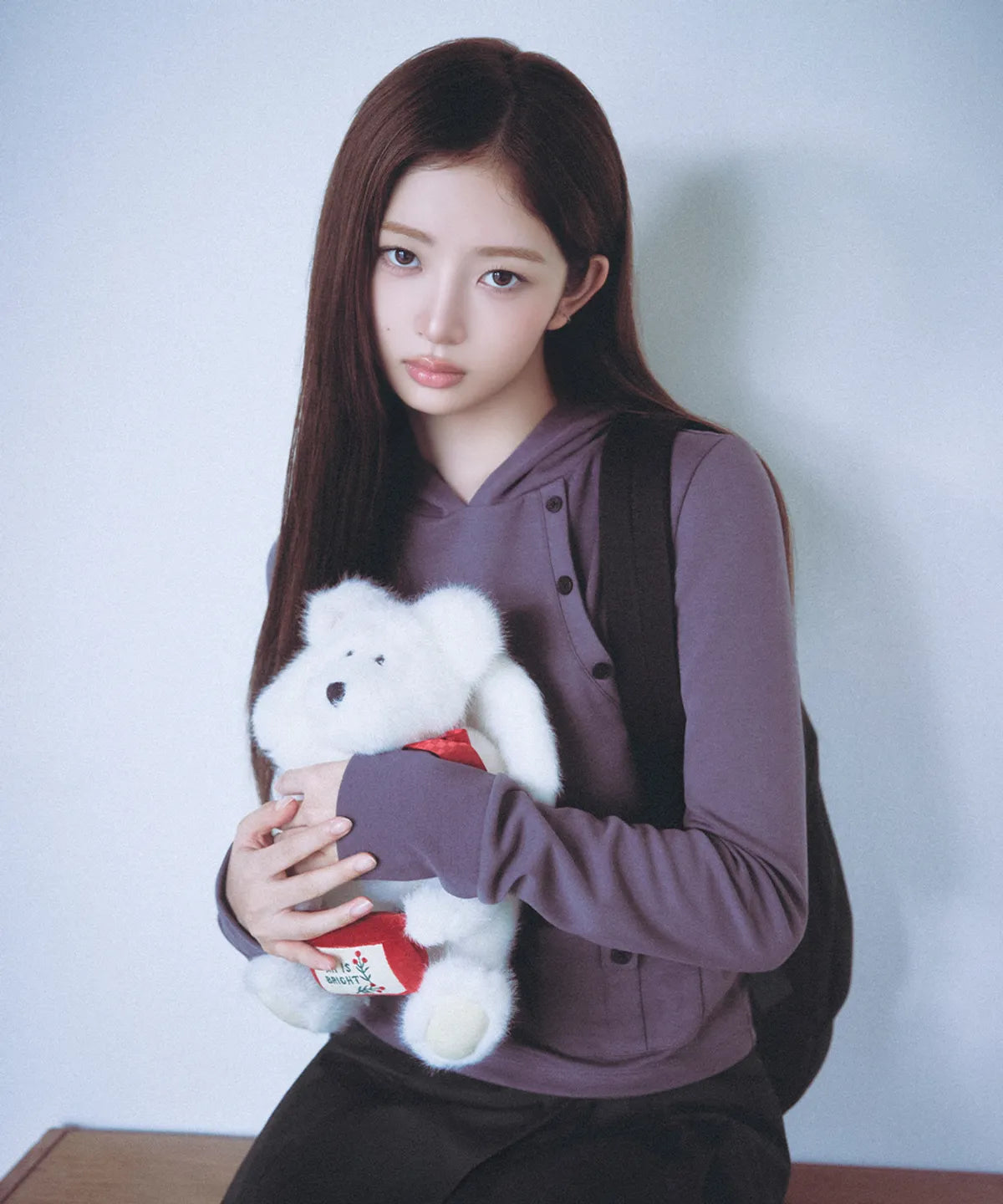 [Ive Rei Pick] 26FW  Miseki Seoul Double Placket Slim Hoodie