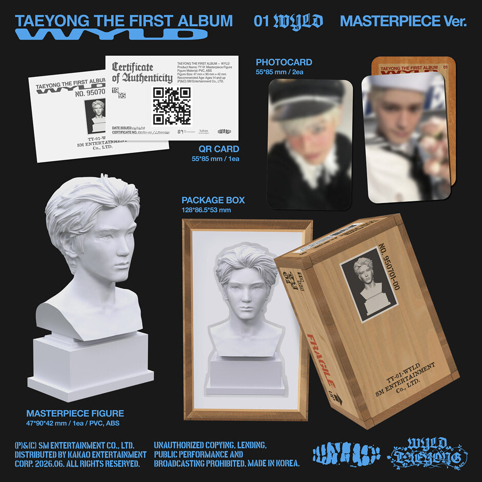 NCT TAEYONG - 1집 : WYLD [Masterpiece Ver.](Limited)