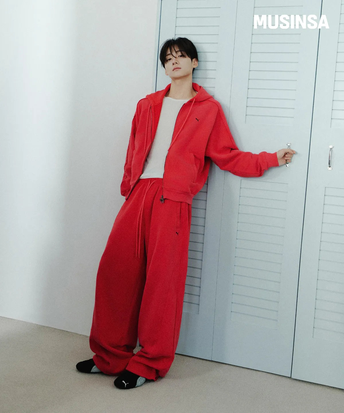 [ALD1 Sangwon Worn] 26FW Puma T7 Barrel Pants