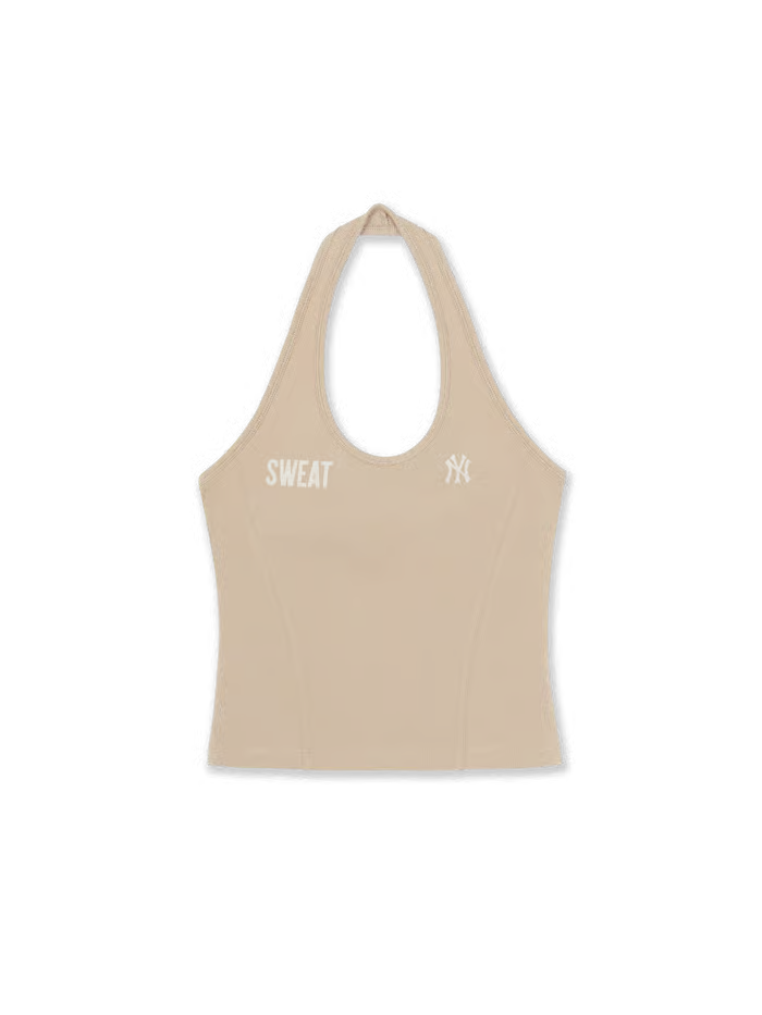 [MLB X KISS OF LIFE] SWEAT Women's Halterneck Sleeveless T-shirt