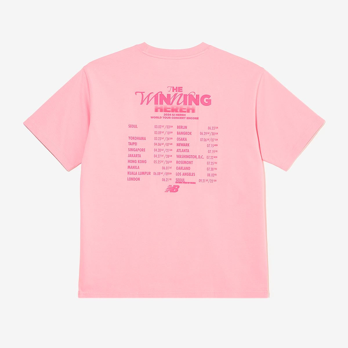 NEW BALANCE x IU 'THE WINNING' MERCH