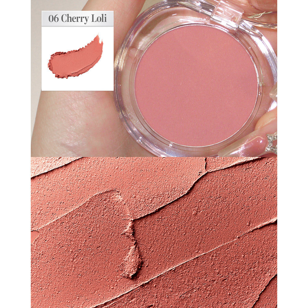 [Illit Minju's Pick] Glint Soft Fit Cheek with Gift (+Free Puff Stick Brush Gift Set)