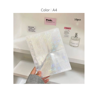 A5 Photocard Binder Sleeve Card Inner Page Album Sheet Collection Book