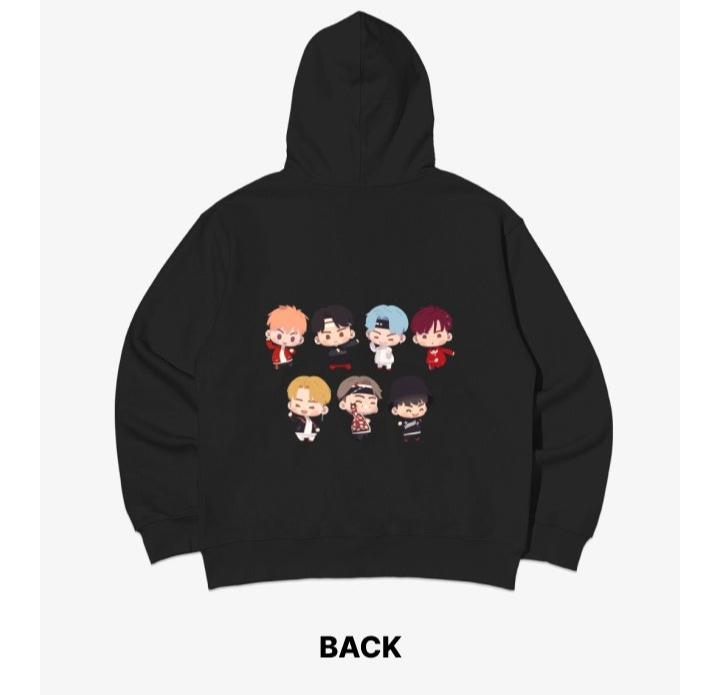 BTS Island - [In the SEOM] ZIP-UP HOODIE (BLACK) – SEOUL TERRACE