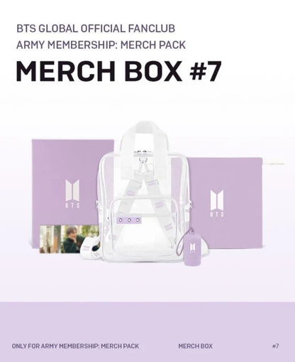 BTS MERCH BOX #7