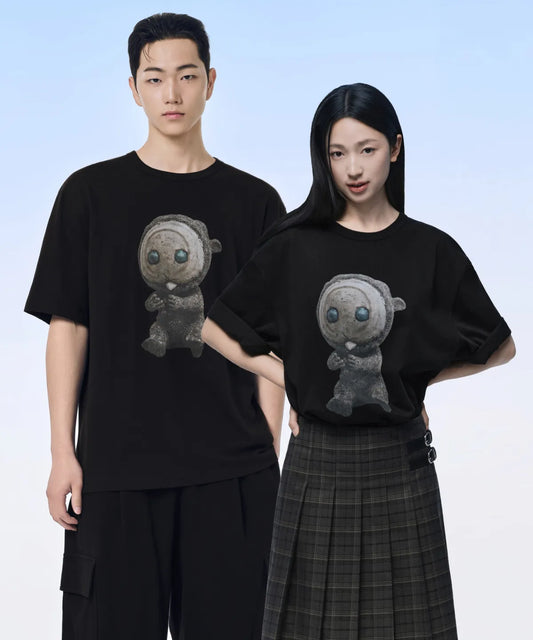 [KDRAMA:The East Palace X Musinsa Standard]  Ggeomeoksali T-shirt