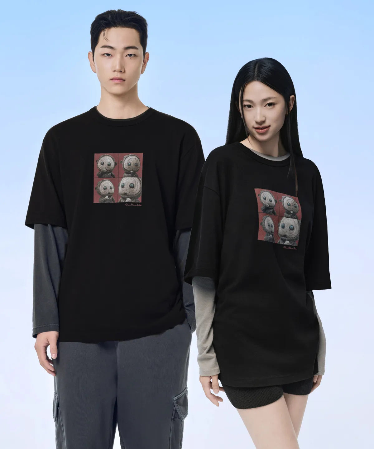 [KDRAMA:The East Palace X Musinsa Standard]  Ggeomeoksali T-shirt