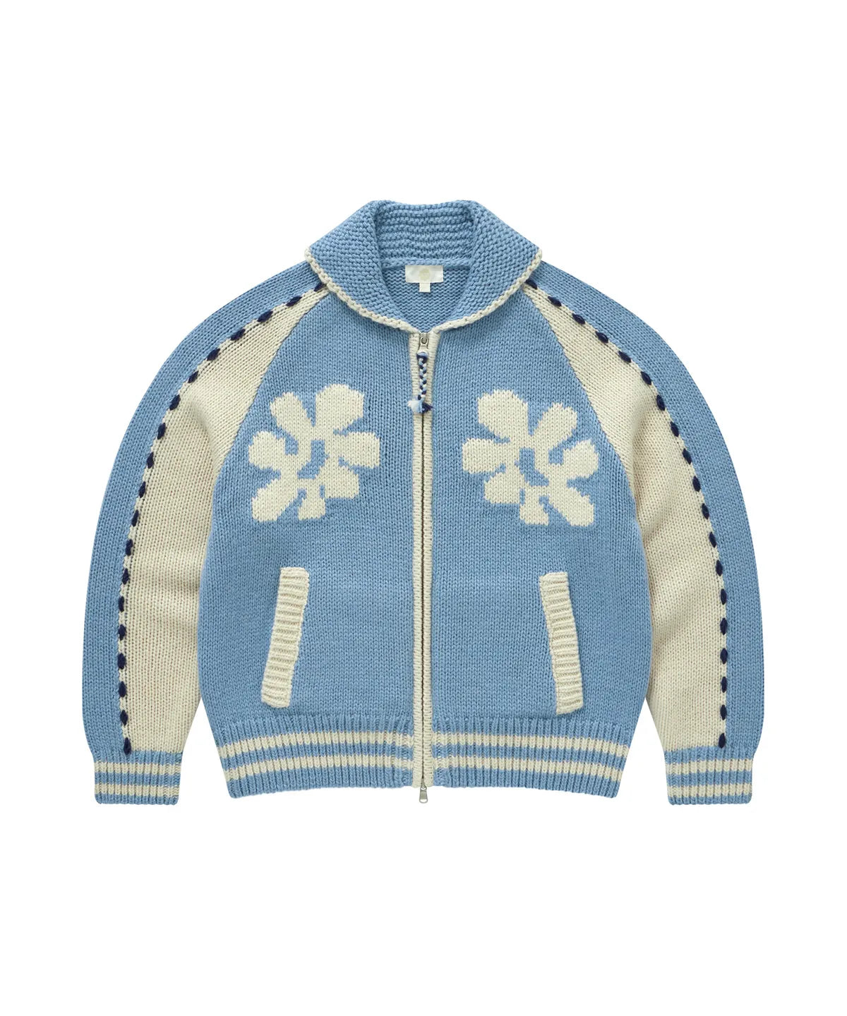 [Twice Sana Pick] 26FW COVERNAT WOMAN Wool Blend Cowichan Cardigan