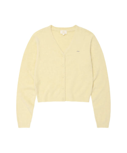 [Twice Sana Pick] 26FW COVERNAT WOMAN V-neck Hairy Cardigan