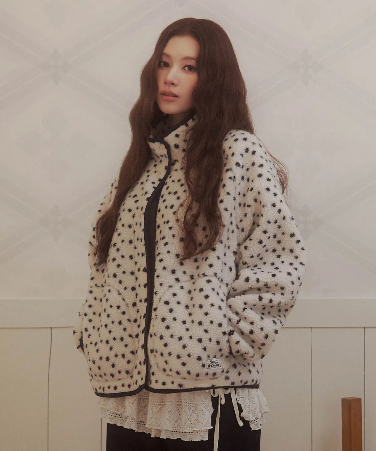 [Twice Sana Pick] 26FW COVERNAT WOMAN Sherpa Jacket