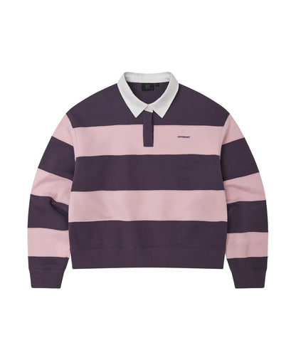 [Twice Sana Pick] 26FW COVERNAT WOMAN Rugby Sweatshirt