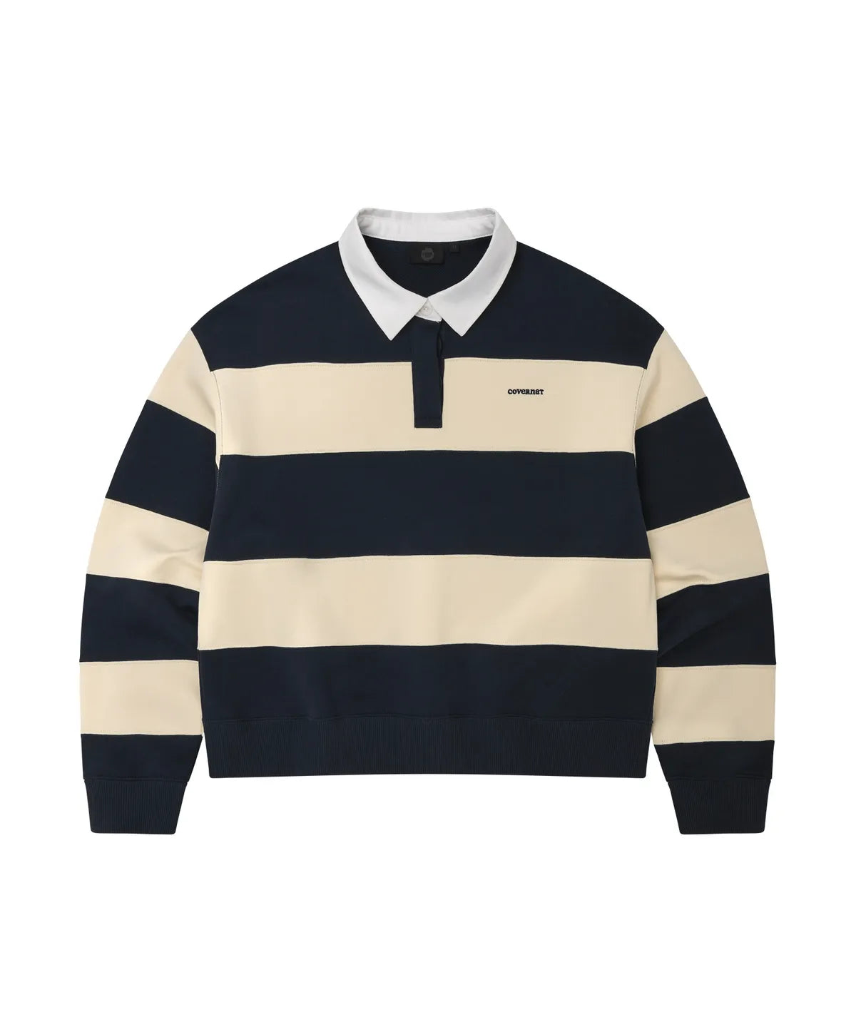 [Twice Sana Pick] 26FW COVERNAT WOMAN Rugby Sweatshirt
