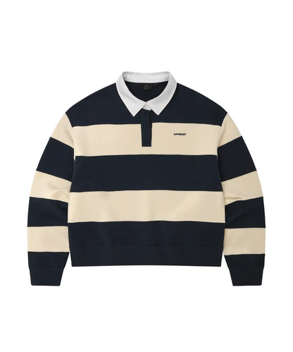 [Twice Sana Pick] 26FW COVERNAT WOMAN Rugby Sweatshirt