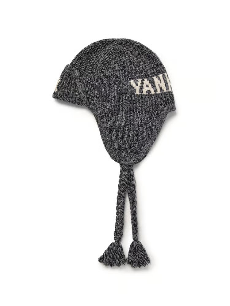 [TWS Youngjae Worn] MLB Vintage Bocashi Earflap Beanie Boston Red Sox